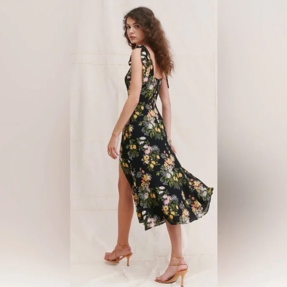 Twilight Reformation Midi Dress Floral Print